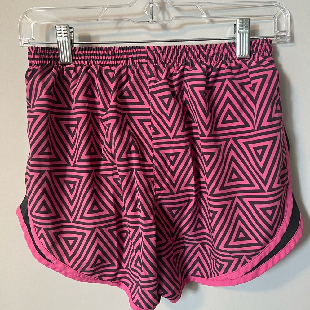 Pink and Gray Nike Shorts